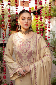 Ramsha Reet Vol-07 Embroidered Luxury Karandi Unstitched 3Pc R-709