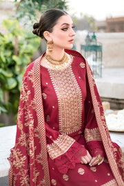 Ramsha Reet Vol-08 Embroidered Luxury Karandi Unstitched 3Pc R-802