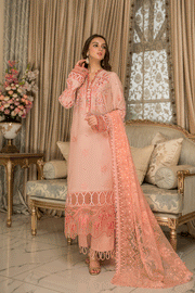 Suveez Pariza Embroidered Lawn 3 Piece Suit - CP-08 ROYA