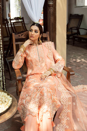 GISELE Mehrma Luxury Lawn Unstitched 3Pc Suit - RAMEEN