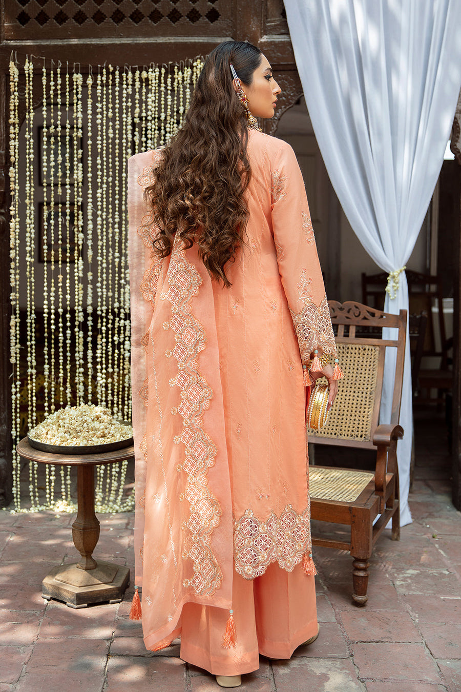 GISELE Mehrma Luxury Lawn Unstitched 3Pc Suit - RAMEEN