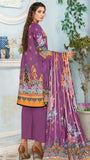 Rashk e Qamar Unstitched Digital Printed Lawn 3Pc Suit REQ-08