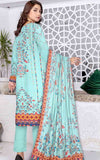 Rashk e Qamar Unstitched Digital Printed Slub Lawn 3Pc Suit REQ-10