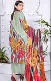 Rashk e Qamar Unstitched Digital Printed Slub Lawn 3Pc Suit REQ-11