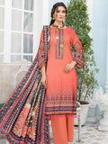 Rashk e Qamar Unstitched Digital Printed Lawn 3Pc Suit REQ-11