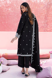 Cross Stitch Mahiri Embroidered Lawn Unstitched 3Pc Suit - RAVEN BLOOM
