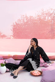 Cross Stitch Mahiri Embroidered Lawn Unstitched 3Pc Suit - RAVEN BLOOM