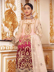 Emaan Adeel Belle Robe Wedding Edition Embroidered 3Pc Suit BR-03 - FaisalFabrics.pk