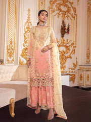 Emaan Adeel Belle Robe Wedding Edition Embroidered 3Pc Suit BR-08 - FaisalFabrics.pk
