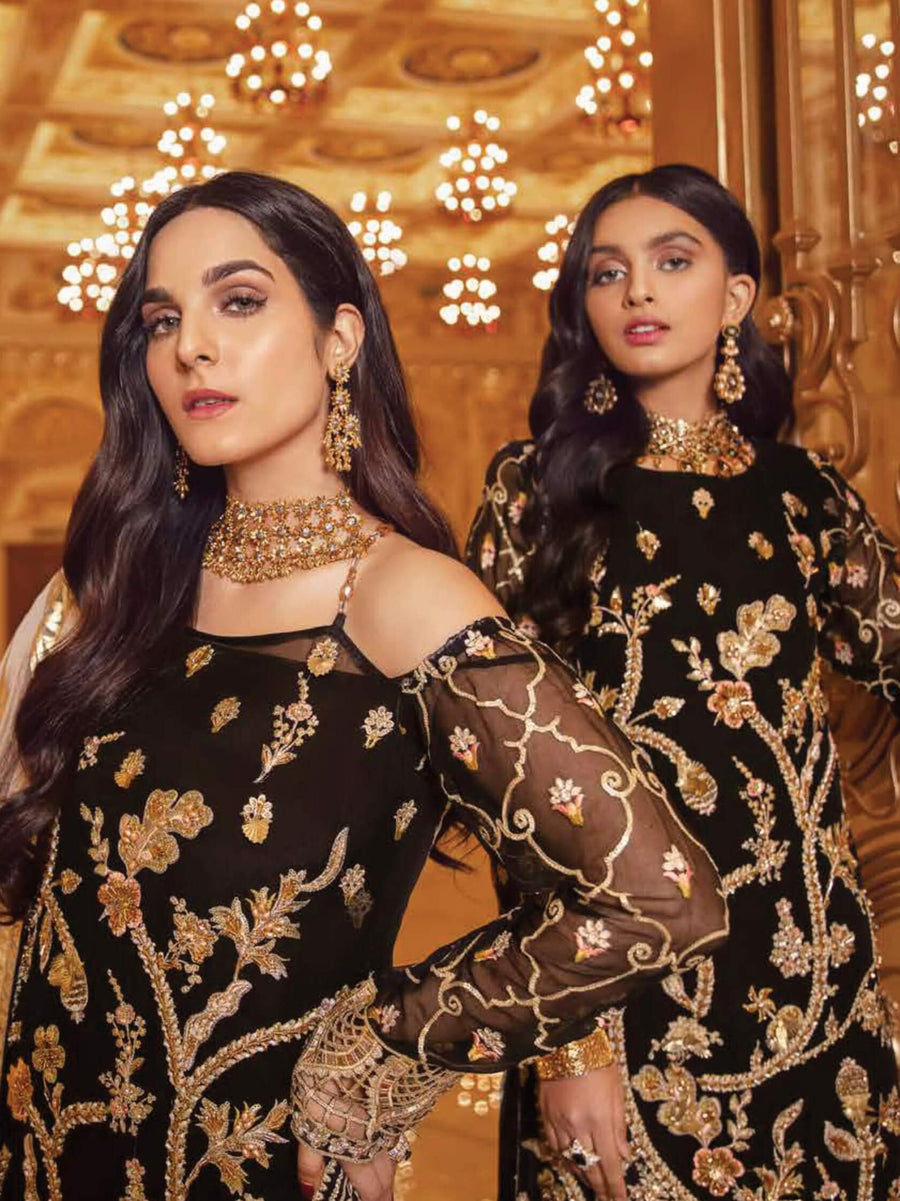 Emaan Adeel Belle Robe Wedding Edition Embroidered 3Pc Suit BR-09 - FaisalFabrics.pk