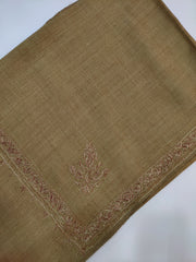 Womens Pashmina Wool Shawl with Embroidery Border work RK21060 - FaisalFabrics.pk