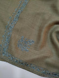 Womens Pashmina Wool Shawl with Embroidery Border work RK21063