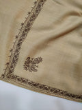 Womens Pashmina Wool Shawl with Embroidery Border work RK21066