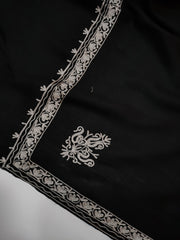 Womens Pashmina Wool Shawl with Embroidery Border work RK21067 - FaisalFabrics.pk