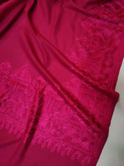 Womens Kashmiri Hand Embroidered Fine Wool Shawl RK21100 - FaisalFabrics.pk