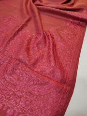 Womens Kashmiri Hand Embroidered Fine Wool Shawl RK21089 - FaisalFabrics.pk