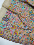 Womens Soft Wool Cashmere Shawl with Kaani Weave Full Size RK21115 - FaisalFabrics.pk
