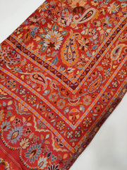 Womens Soft Wool Cashmere Shawl with Kaani Weave Full Size RK21118 - FaisalFabrics.pk