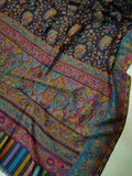 Womens Soft Wool Cashmere Shawl with Kaani Weave Full Size RK21119 - FaisalFabrics.pk