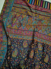 Womens Soft Wool Cashmere Shawl with Kaani Weave Full Size RK21119 - FaisalFabrics.pk