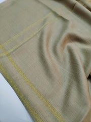 Womens Pashmina Wool Shawl with Banarasi Border RK21124 - FaisalFabrics.pk