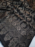 Womens Pashmina Wool Cashmere Shawl with Kaani Weave Full Size RK21156 - FaisalFabrics.pk