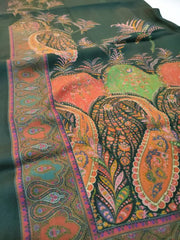Womens Printed Shawl Ultra Soft and Warm Pashmina Wool, Full Size RK21158 - FaisalFabrics.pk