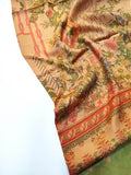 Womens Printed Shawl Ultra Soft and Warm Pashmina Wool, Full Size RK21160
