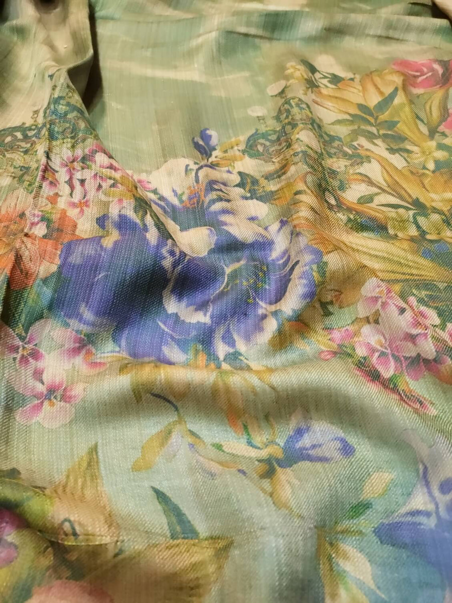 Womens Printed Shawl Ultra Soft and Warm Pashmina Wool, Full Size RK21162 - FaisalFabrics.pk