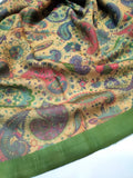 Womens Printed Shawl Ultra Soft and Warm Pashmina Wool, Full Size RK21165
