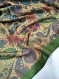 Womens Printed Shawl Ultra Soft and Warm Pashmina Wool, Full Size RK21165 - FaisalFabrics.pk