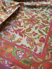 Womens Printed Shawl Ultra Soft and Warm Pashmina Wool, Full Size RK21166 - FaisalFabrics.pk