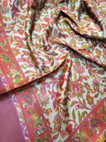 Womens Printed Shawl Ultra Soft and Warm Pashmina Wool, Full Size RK21166 - FaisalFabrics.pk