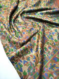 Womens Printed Shawl Ultra Soft and Warm Pashmina Wool, Full Size RK21168 - FaisalFabrics.pk