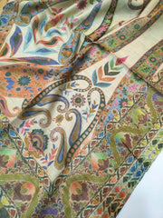 Womens Printed Shawl Ultra Soft and Warm Pashmina Wool, Full Size RK21170 - FaisalFabrics.pk