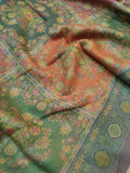 Womens Printed Shawl Ultra Soft and Warm Pashmina Wool, Full Size RK21172 - FaisalFabrics.pk