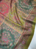 Womens Printed Shawl Ultra Soft and Warm Pashmina Wool, Full Size RK21177