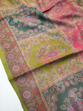 Womens Printed Shawl Ultra Soft and Warm Pashmina Wool, Full Size RK21181