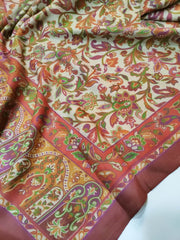 Womens Printed Shawl Ultra Soft and Warm Pashmina Wool, Full Size RK21182 - FaisalFabrics.pk