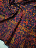 Womens Soft Wool Cashmere Shawl with Kaani Weave Full Size RK21185 - FaisalFabrics.pk