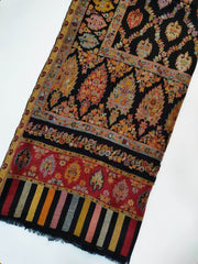 Womens Soft Wool Cashmere Shawl with Kaani Weave Full Size RK21186 - FaisalFabrics.pk