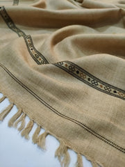 Mens Pure Woolen Pashmina Dussa Shawl Full Size RKM001 - FaisalFabrics.pk