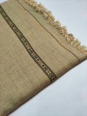 Mens Pure Woolen Pashmina Dussa Shawl Full Size RKM001 - FaisalFabrics.pk
