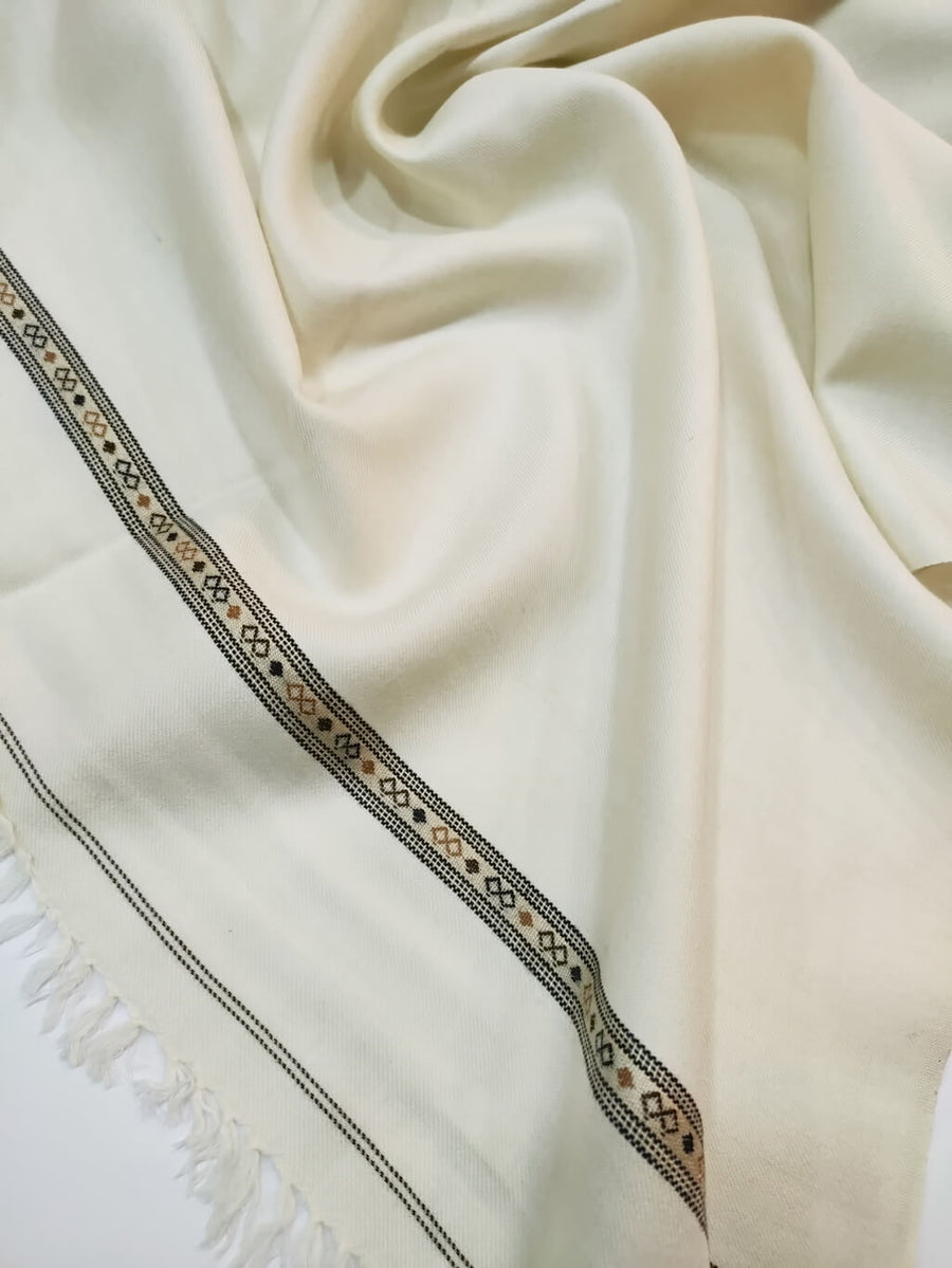 Mens Pure Woolen Pashmina Dussa Shawl Full Size RKM006 - FaisalFabrics.pk