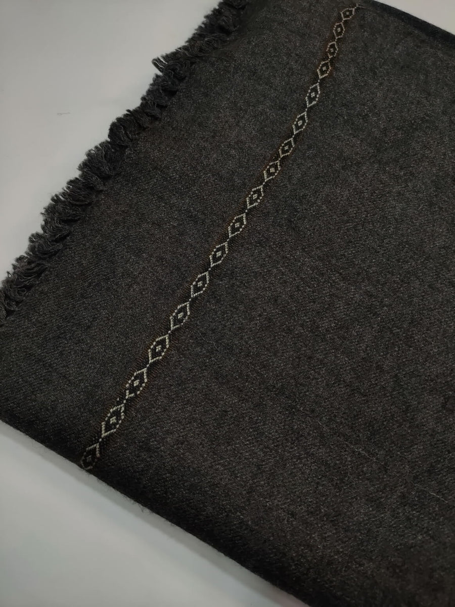 Mens Woolen Kashmira Dussa Shawl Full Size RKM007 - FaisalFabrics.pk