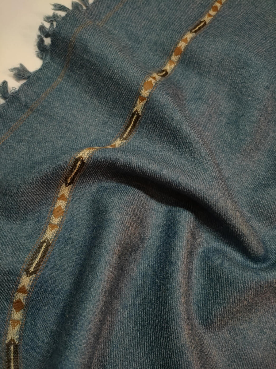 Mens Woolen Kashmira Dussa Shawl Full Size RKM009 - FaisalFabrics.pk