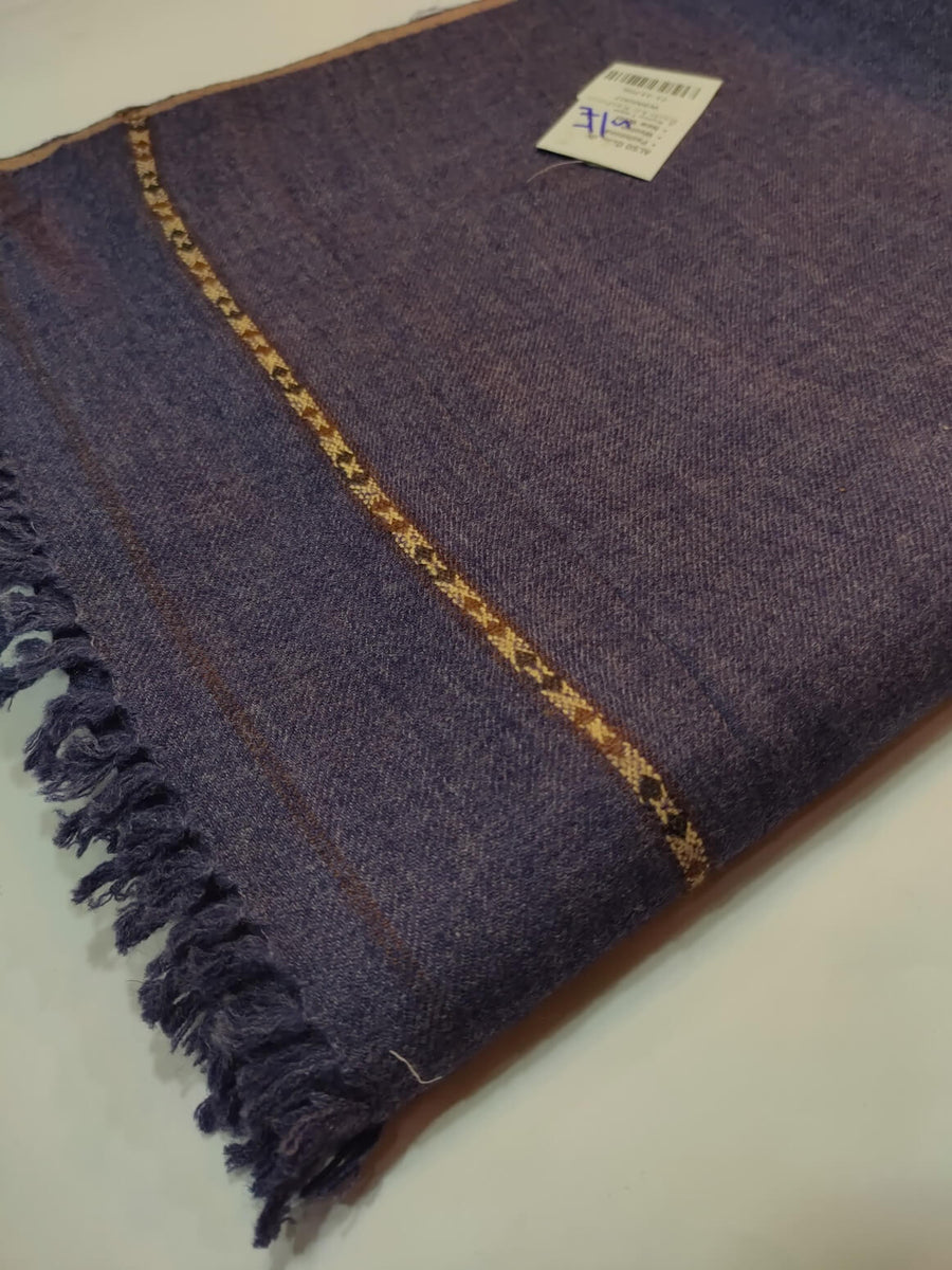 Mens Woolen Kashmira Dussa Shawl Full Size RKM010 - FaisalFabrics.pk