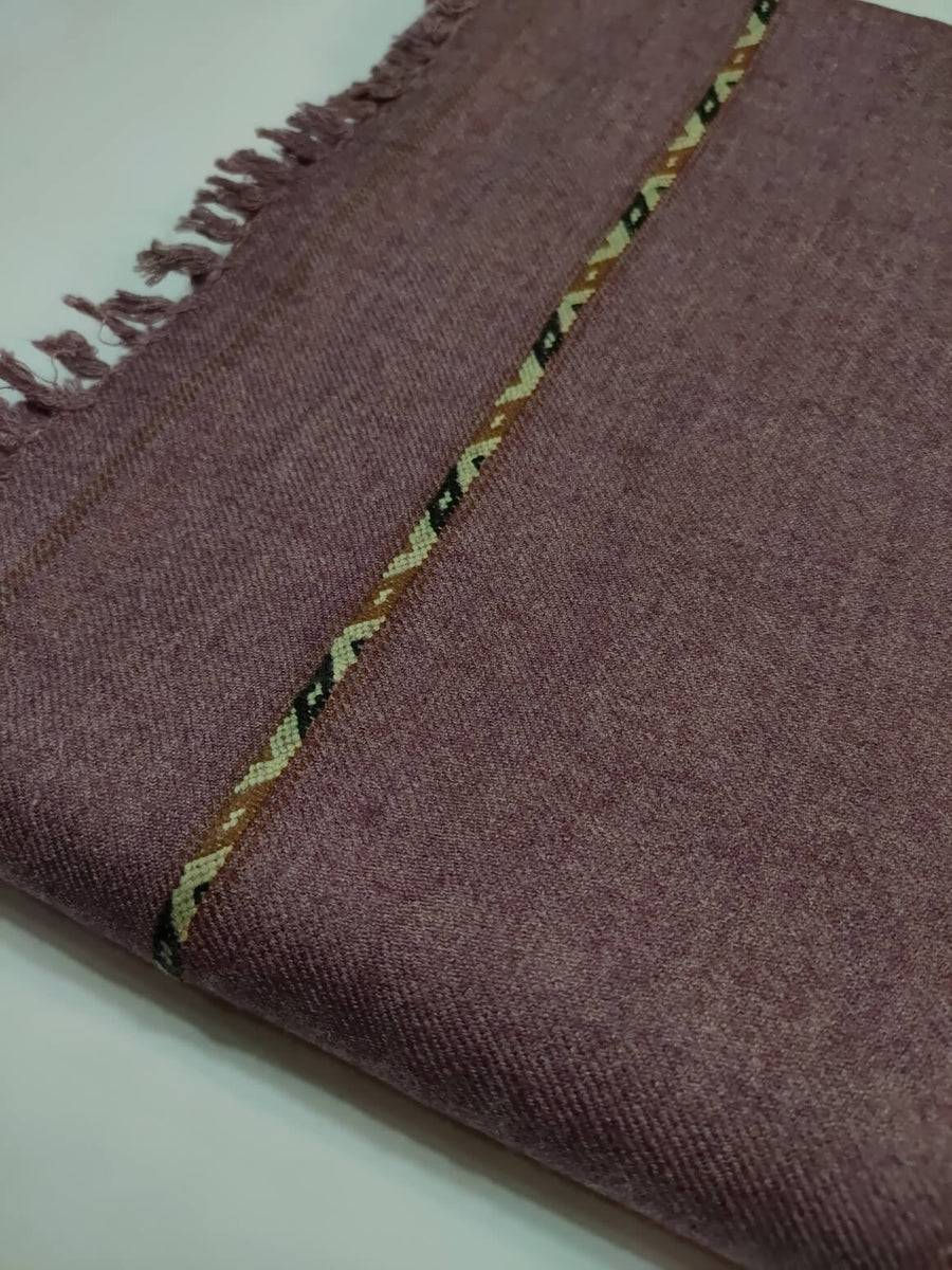 Mens Woolen Kashmira Dussa Shawl Full Size RKM012 - FaisalFabrics.pk