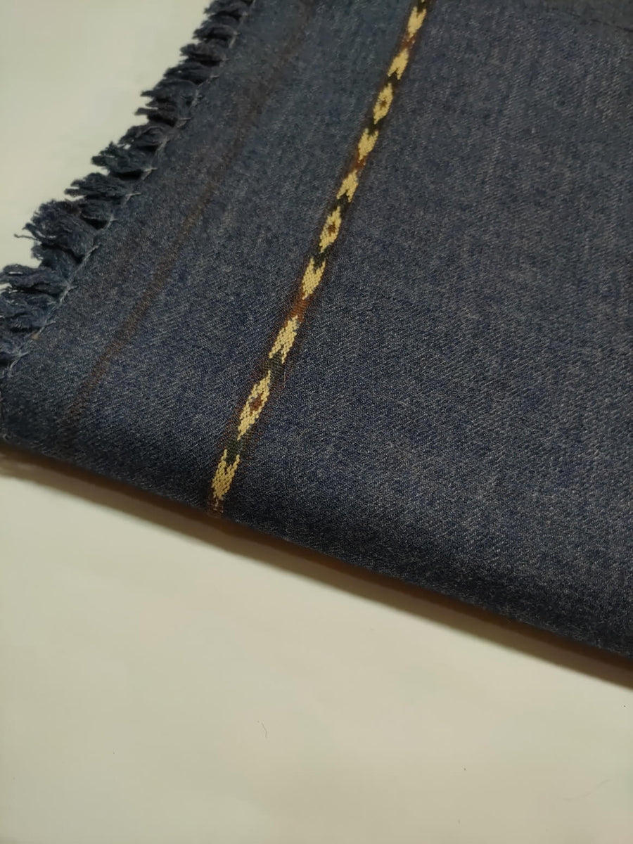 Mens Woolen Kashmira Dussa Shawl Full Size RKM013 - FaisalFabrics.pk