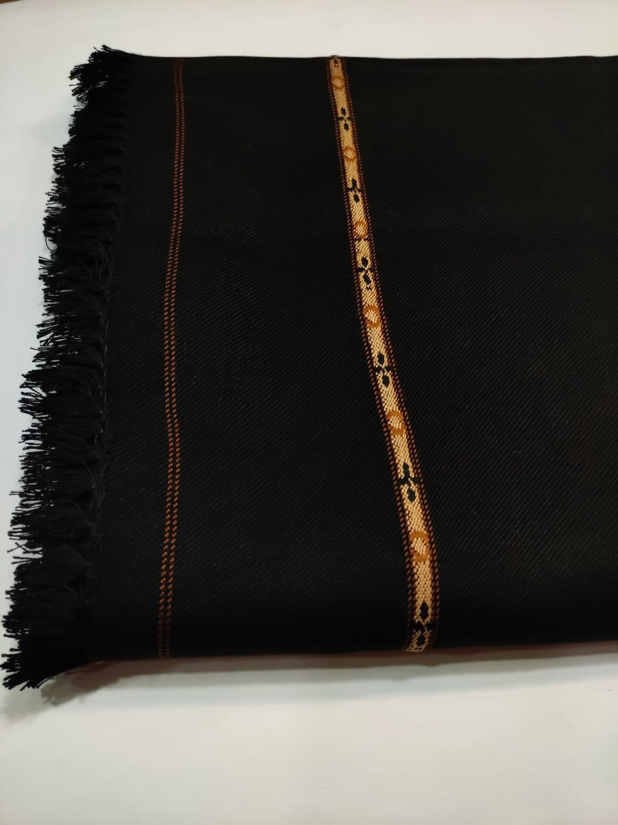 Mens Woolen Kashmira Dussa Shawl Full Size RKM014 - FaisalFabrics.pk